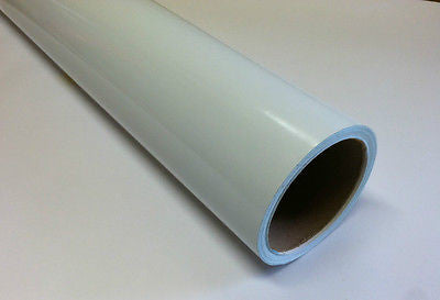 White Gloss Sign Vinyl   24 inch x 30 Feet