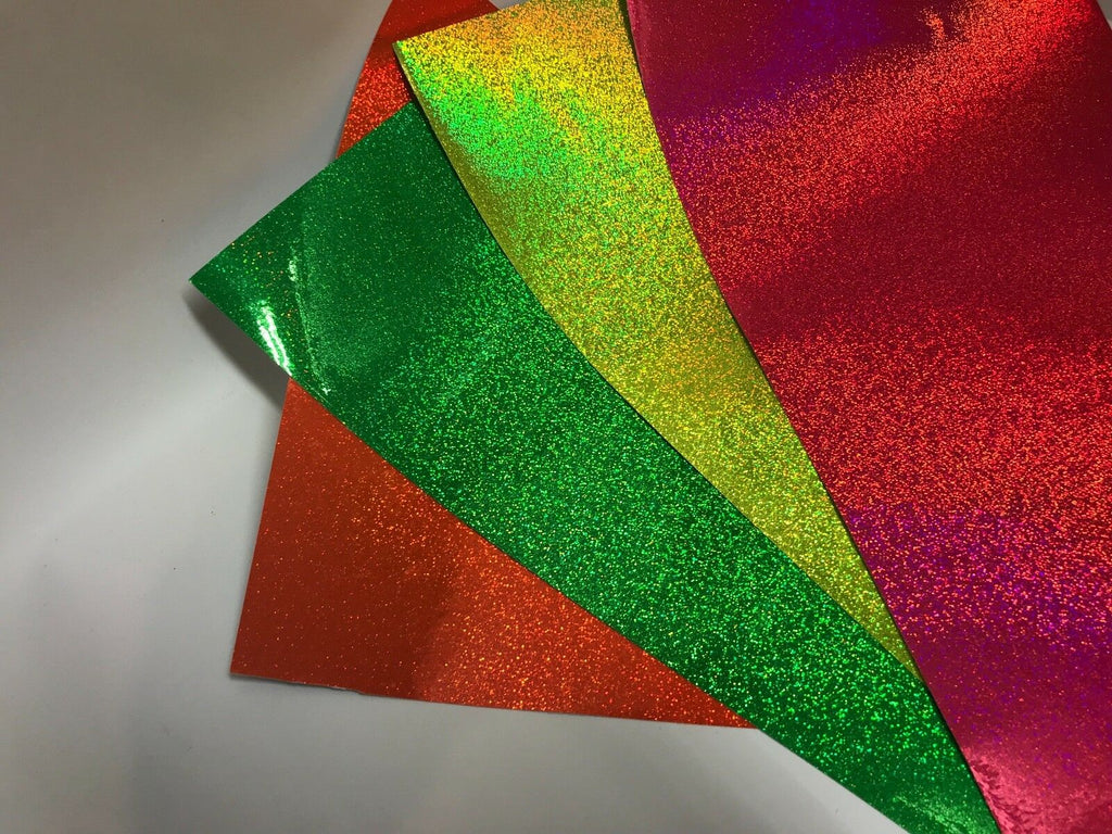 Stardust Holographic Film w/ Perm. Adhesive